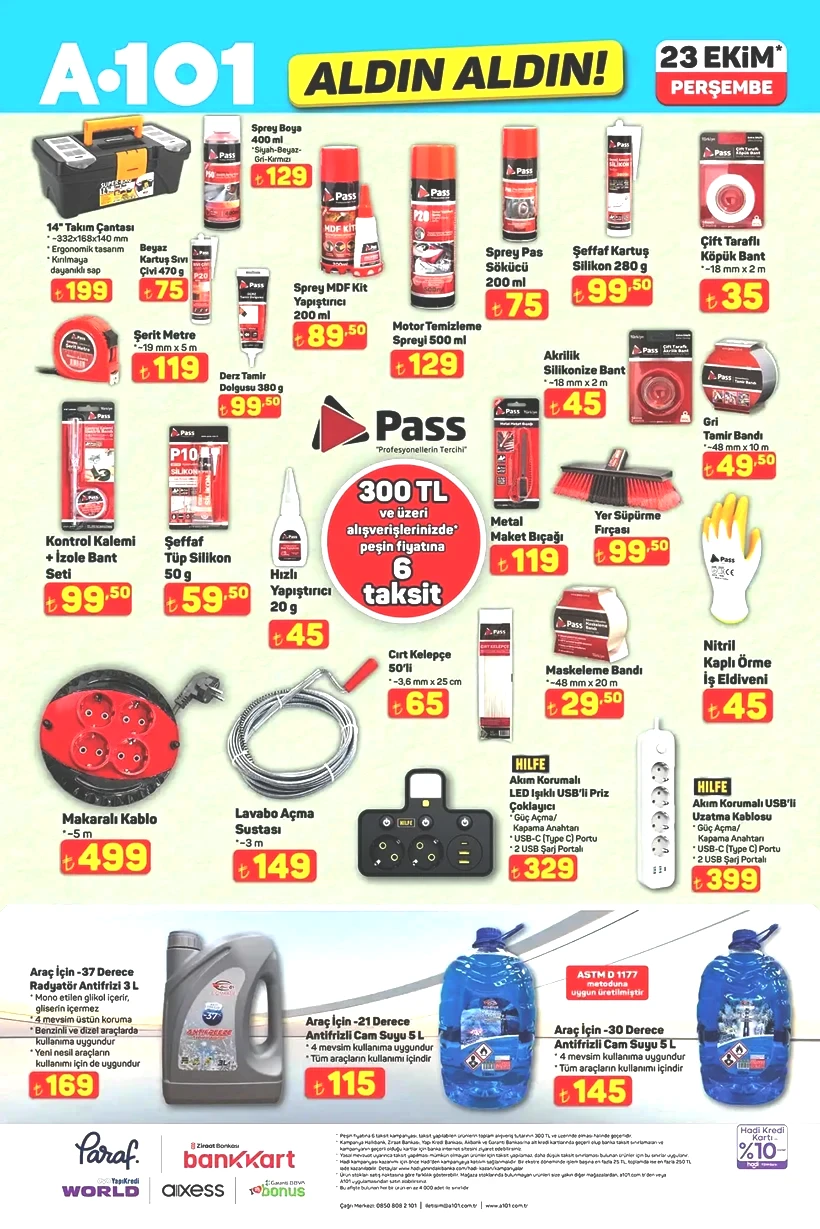 A101 23 EKİM 2025 AKTÜEL KATALOĞU: A101'e benzinli motosiklet ve mini buzdolabı geliyor! - Resim: 2